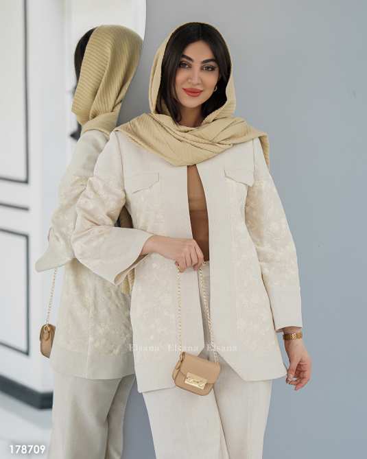 مانتو زنانه مدل مریلا السانا Elsana کد 1787