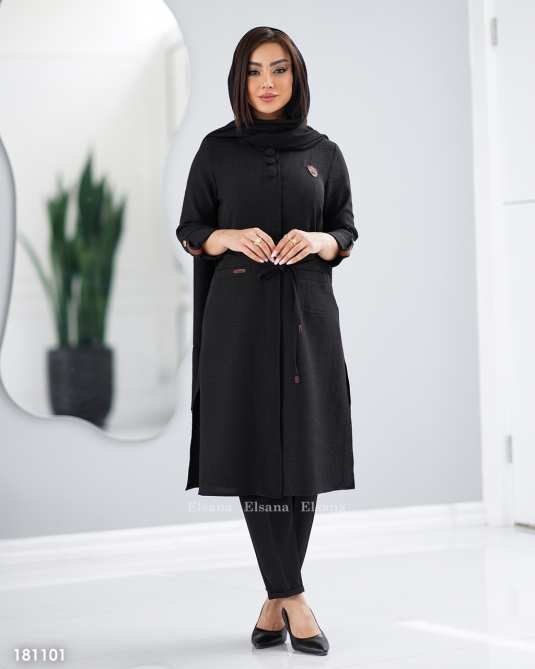مانتوبلند زنانه مدل راشل السانا Elsana کد 1811