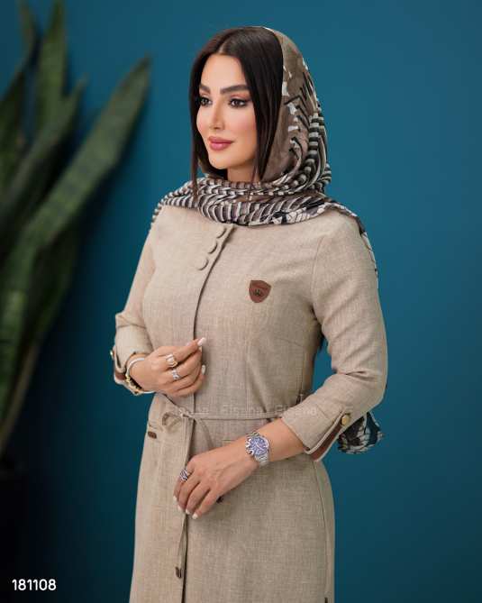مانتوبلند زنانه مدل راشل السانا Elsana کد 1811