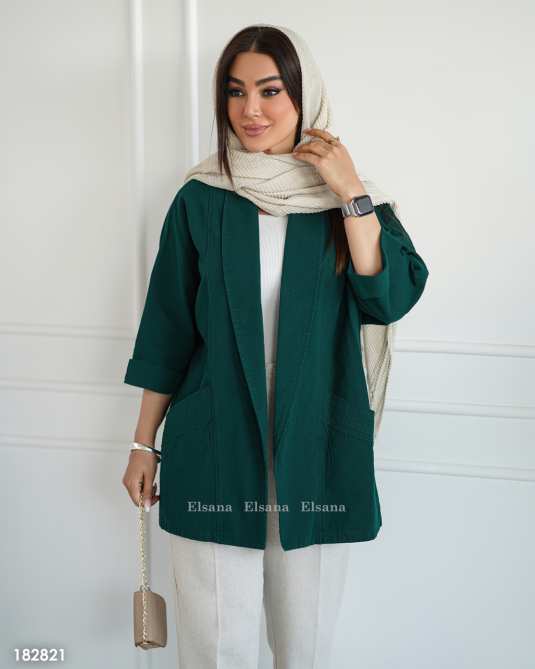 مانتو زنانه مدل رایان السانا Elsana کد 1828