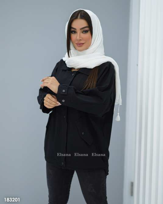 مانتو زنانه مدل ژاکلین السانا Elsana کد 1832