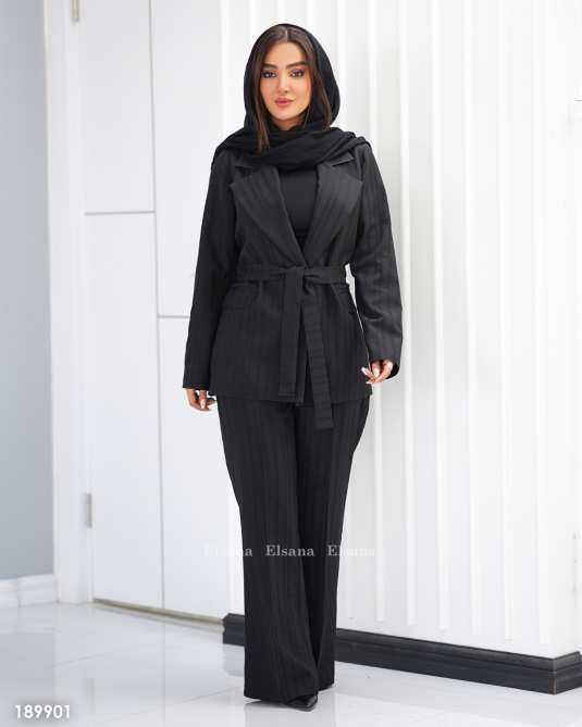 ست کت و شلوار زنانه مدل سالینا السانا Elsana کد 1899