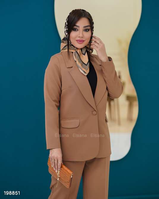 ست کت و شلوار زنانه مدل ماهبد السانا Elsana کد 1988