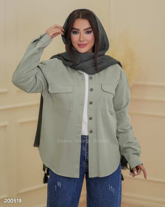 مانتو پاییزه زنانه مدل هایلان السانا Elsana کد 2005