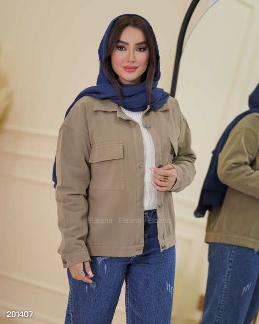 کت کتان زنانه مدل ایزابل السانا Elsana کد 2014