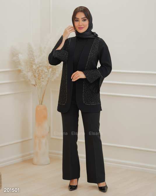 مانتو زنانه مدل مارگارت السانا Elsana کد 2015