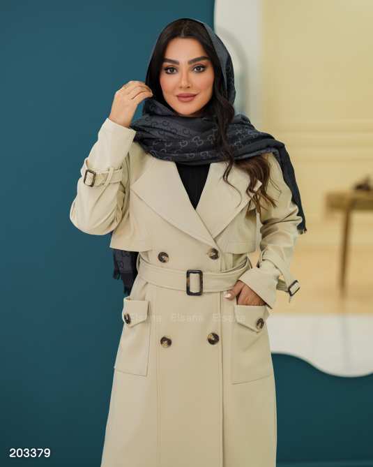بارانی زنانه مدل ثریا السانا Elsana کد 2033