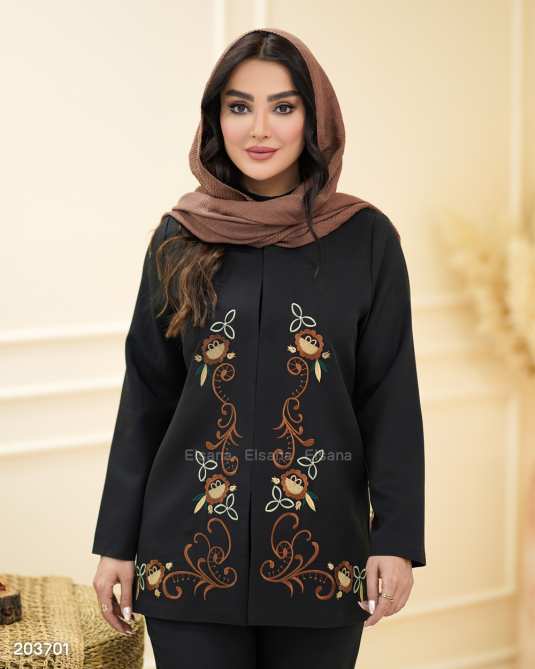 مانتو زنانه مدل نیکان السانا Elsana کد 2037