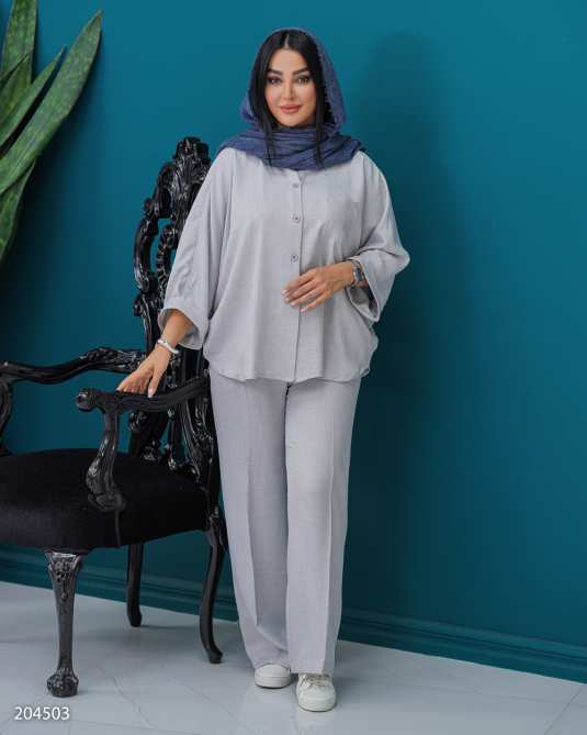 ست شومیز و شلوار زنانه مدل پوژان السانا Elsana کد 2045