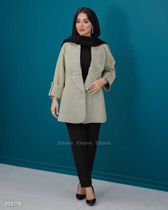 کت زنانه مدل شکوفان السانا Elsana کد 2051