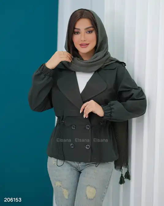 بارانی زنانه مدل آرکان السانا Elsana کد 2061
