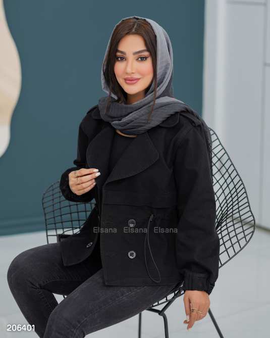 کت پاییزه زنانه مدل پاوین السانا Elsana کد 2064