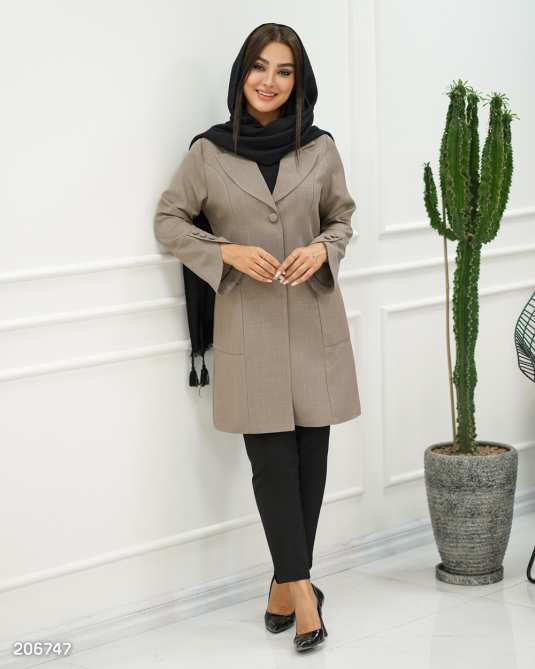 مانتو زنانه مدل سامینا السانا Elsana کد 2067