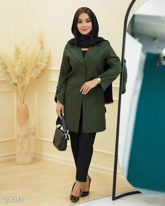 مانتو زنانه مدل سامینا السانا Elsana کد 2067
