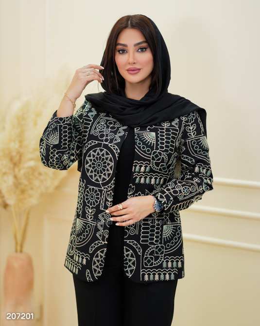 مانتو زنانه مدل ژانین السانا Elsana کد 2072