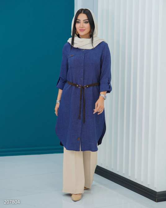مانتو زنانه مدل محنا السانا Elsana کد 2078