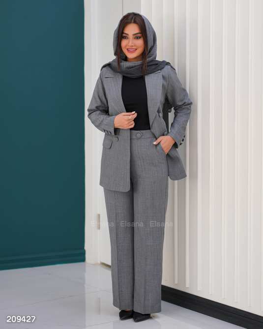 ست کت و شلوار زنانه مدل لیلیوم السانا Elsana کد 2094