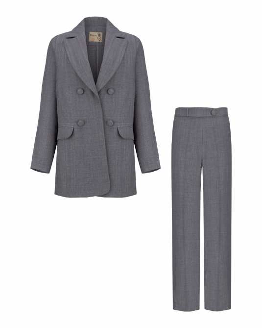 ست کت و شلوار زنانه مدل لیلیوم السانا Elsana کد 2094