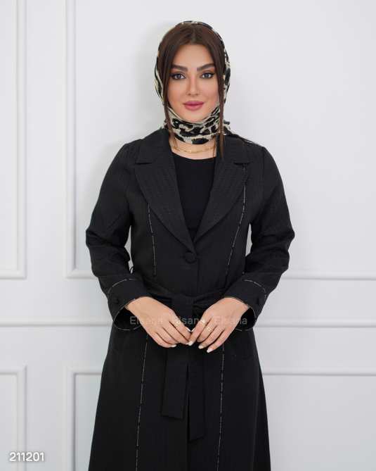 مانتو زنانه مدل پورشان السانا Elsana کد 2112