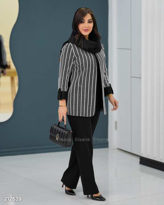 ست کت و شلوار زنانه مدل نونا السانا Elsana کد 2126