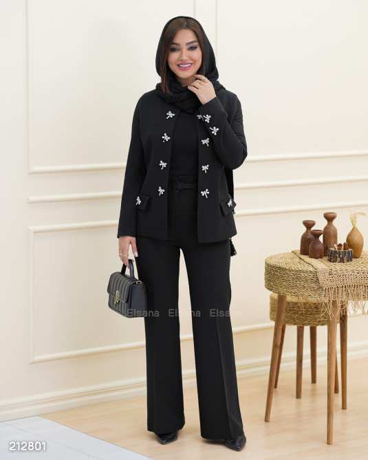 کت زنانه مدل سنجاقک السانا Elsana کد 2128