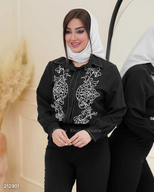 شومیز زنانه مدل ماریان السانا Elsana کد 2129