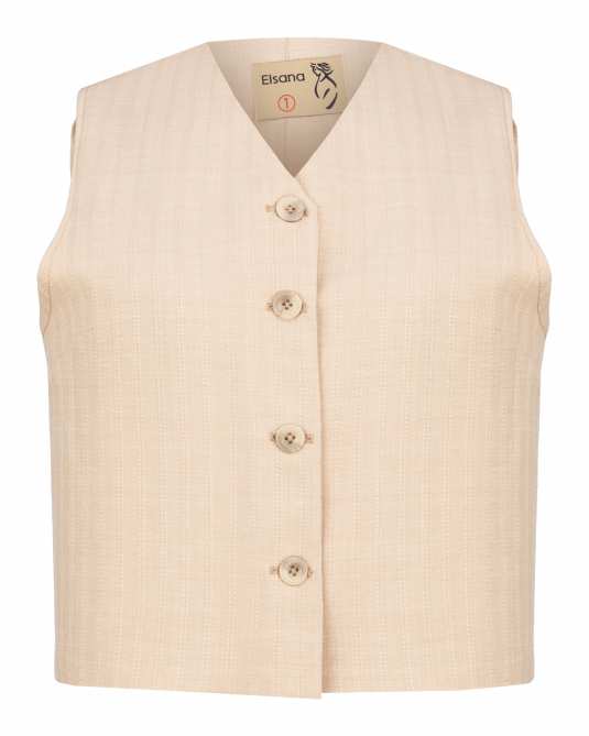 ست کت و شلوار و جلیقه زنانه مدل رامان السانا Elsana کد 2135