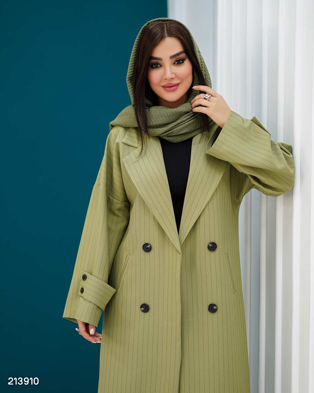 مانتو زنانه مدل لادین السانا Elsana کد 2139