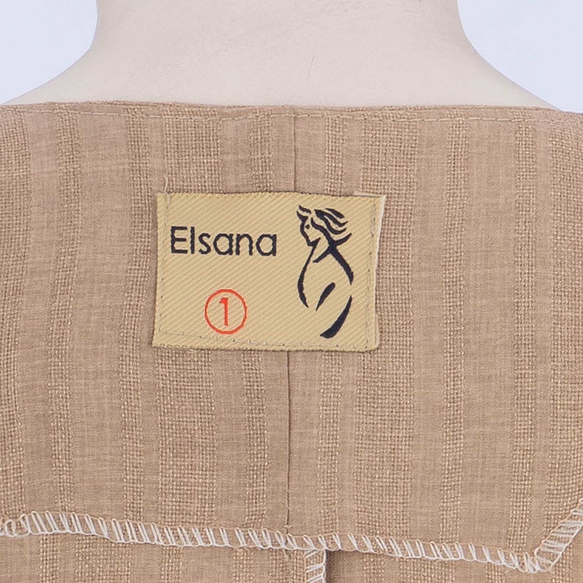 مانتو بلند زنانه مدل مهرنوش السانا Elsana کد 2163