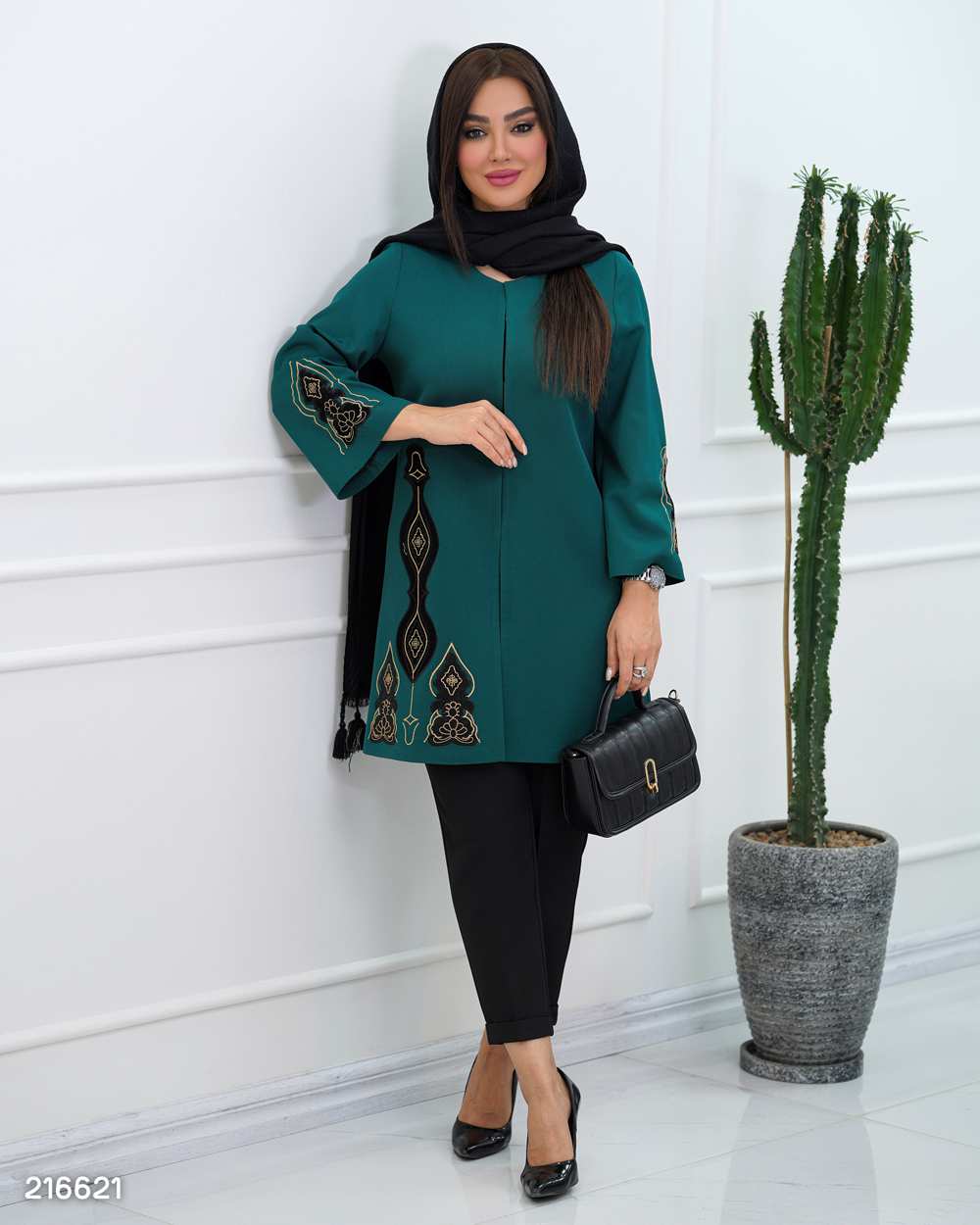 مانتو کتی زنانه مدل زیبا السانا Elsana کد 2166