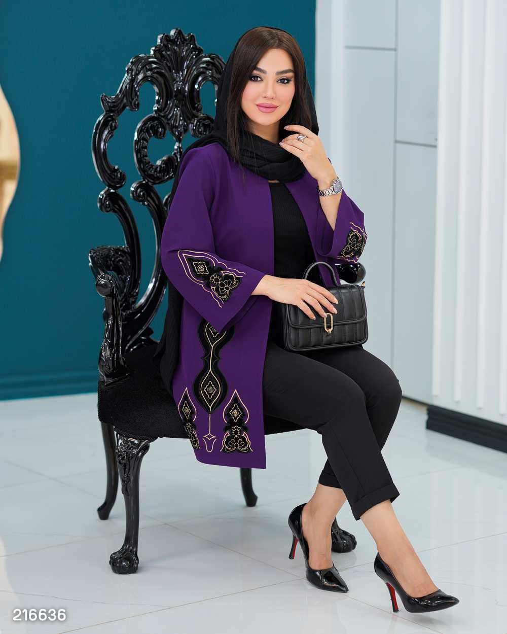 مانتو کتی زنانه مدل زیبا السانا Elsana کد 2166