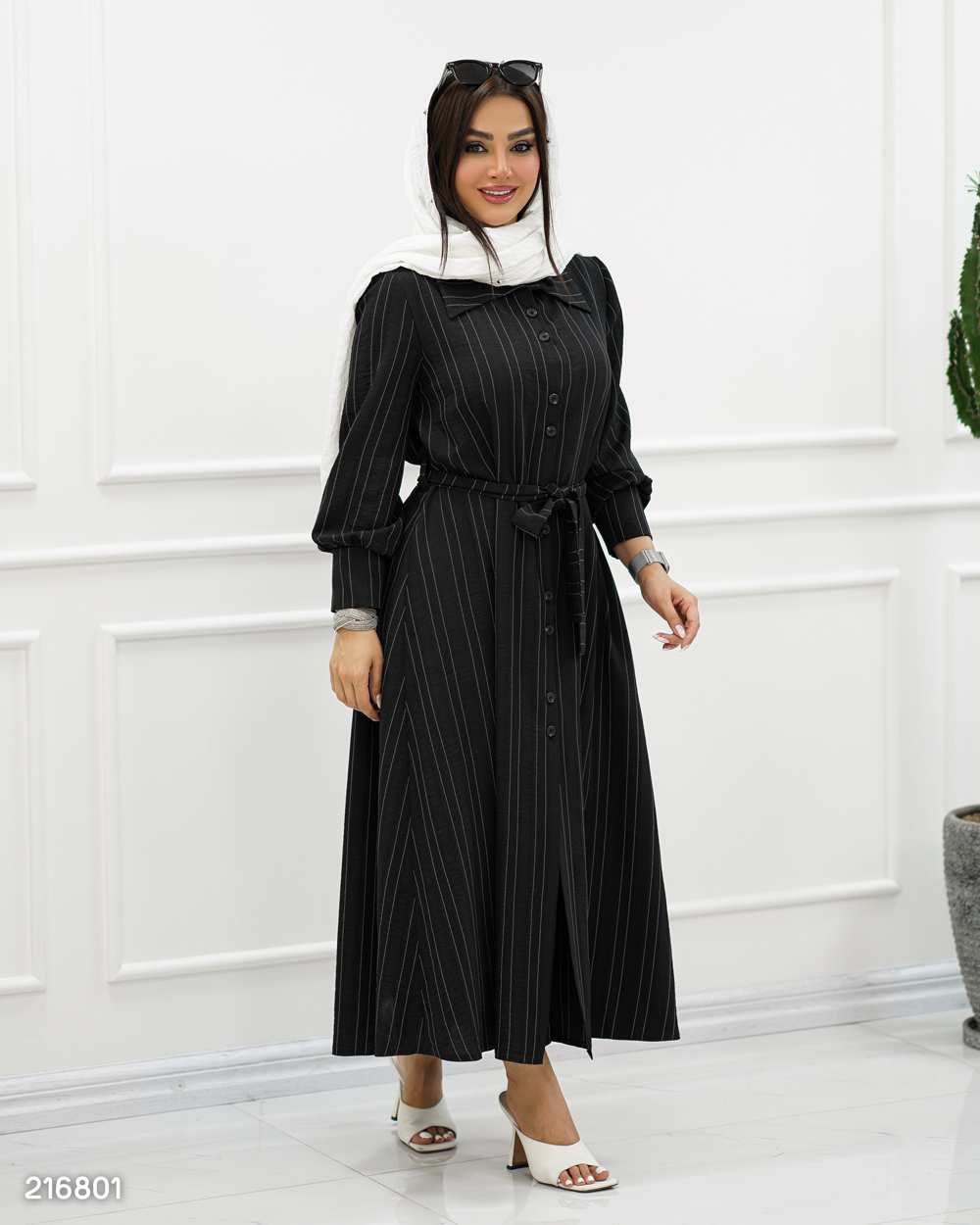 مانتو بلند زنانه مدل نازیلا السانا Elsana کد 2168