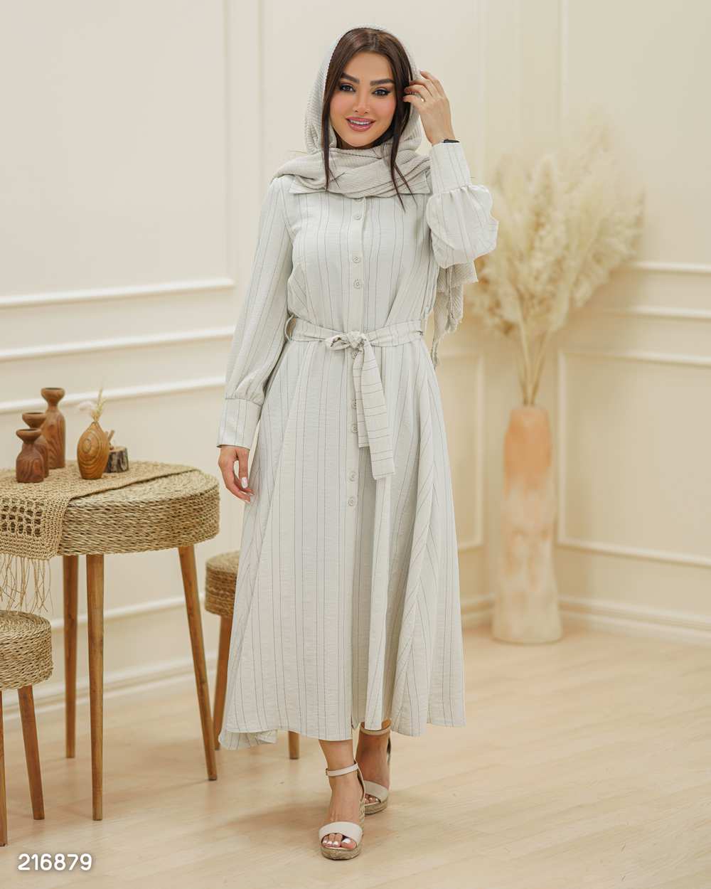مانتو بلند زنانه مدل نازیلا السانا Elsana کد 2168