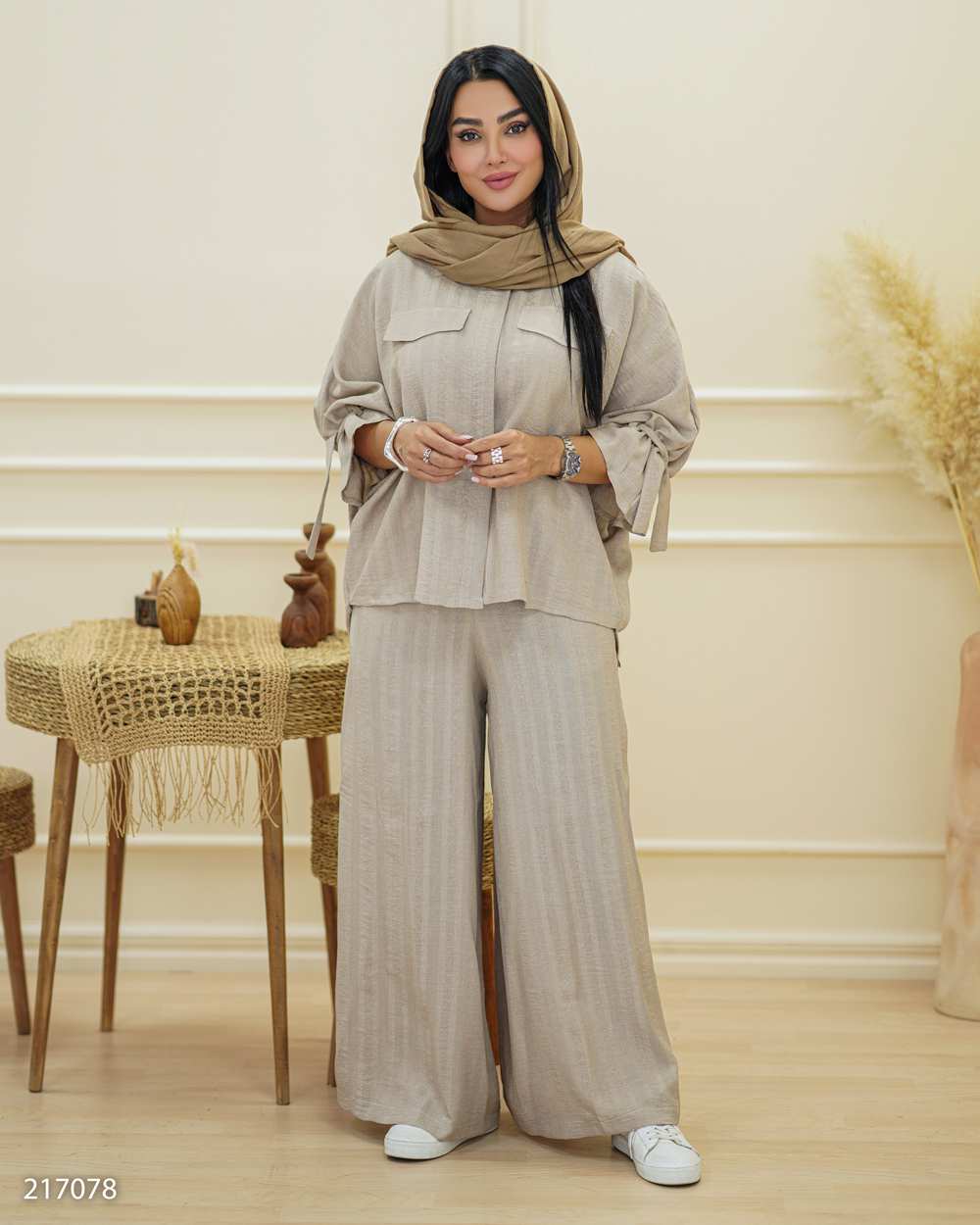 ست شومیز و شلوار زنانه مدل کبریا السانا Elsana کد 2170