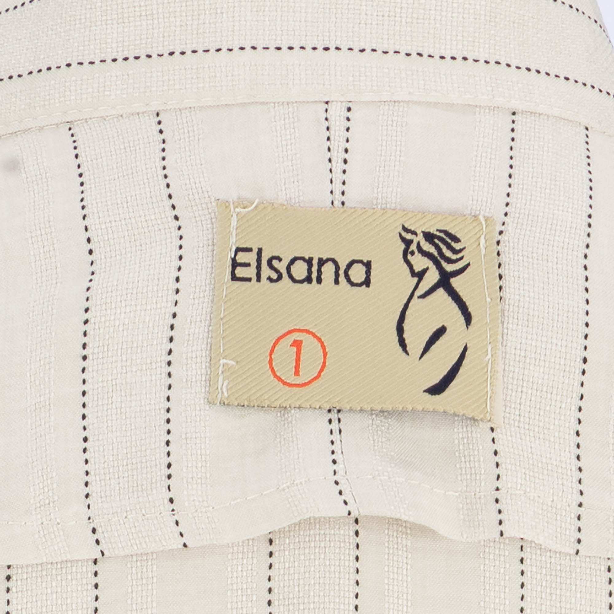 مانتو کوتاه زنانه مدل روبیتا السانا Elsana کد 2174