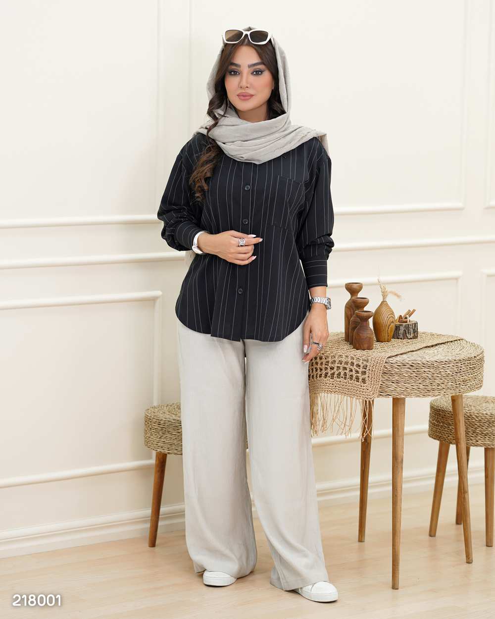 مانتو کوتاه زنانه مدل یارناز السانا Elsana کد 2180