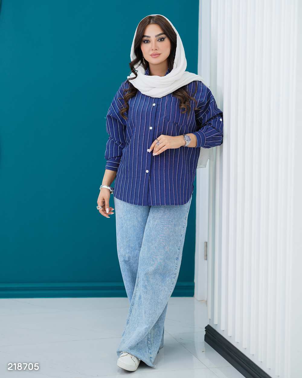 مانتو کوتاه زنانه مدل میهان السانا Elsana کد 2187