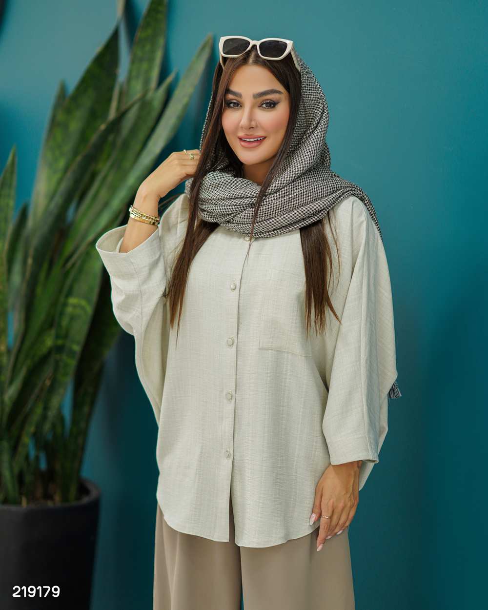 شومیز زنانه مدل کارمیلا السانا Elsana کد 2191