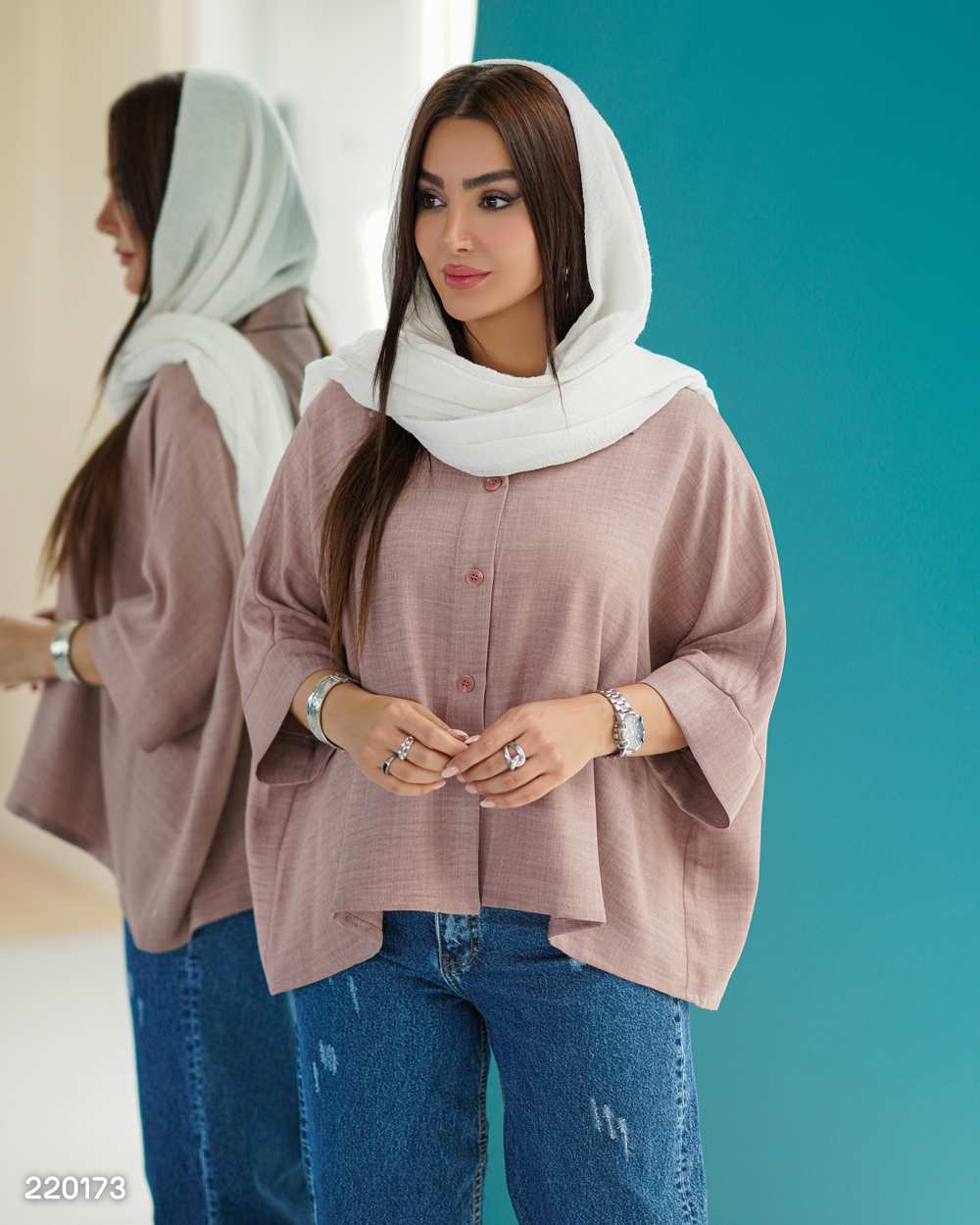 شومیز زنانه مدل رادمان السانا Elsana کد 2201