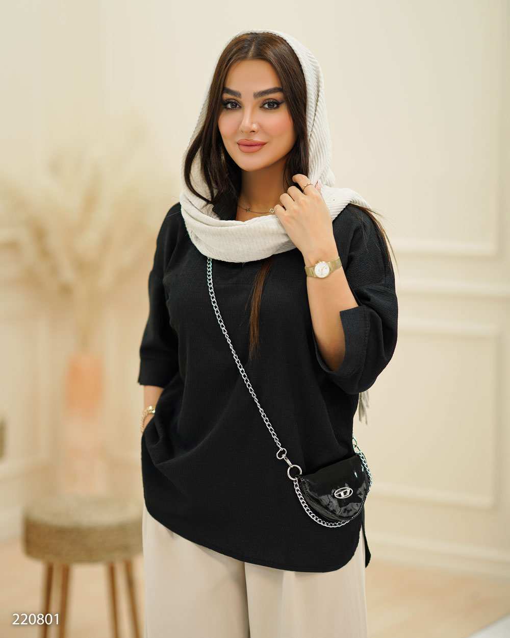 بلوز زنانه مدل مهرگل السانا Elsana کد 2208