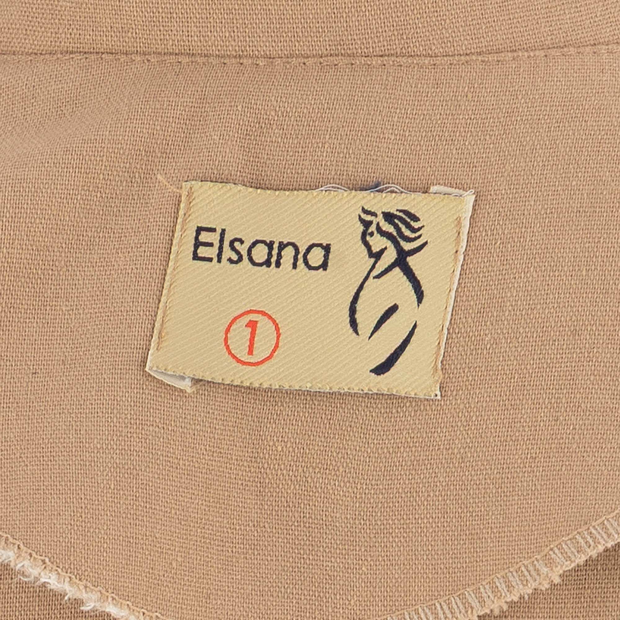 کت کراپ زنانه مدل روزانا السانا Elsana کد 2214