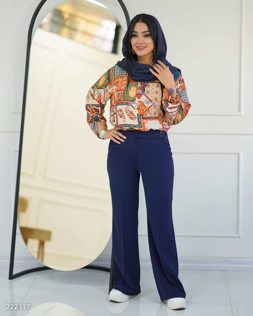 شومیز زنانه مدل راهین السانا Elsana کد 2223