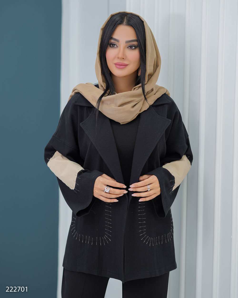 مانتو زنانه مدل ریتاج السانا Elsana کد 2227