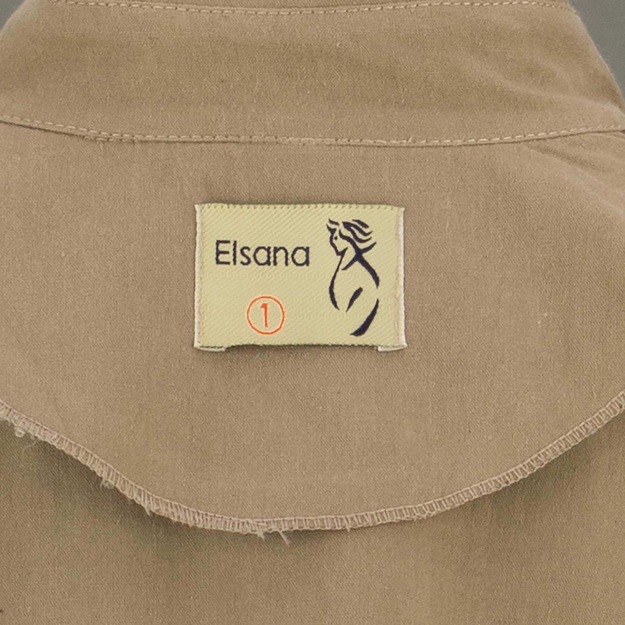 مانتو زنانه مدل چیدامه السانا Elsana کد 2230