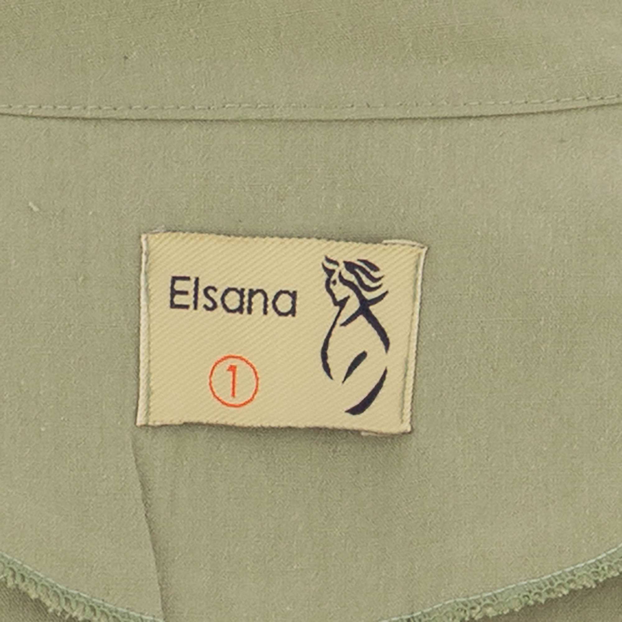 مانتو زنانه مدل چیدامه السانا Elsana کد 2230