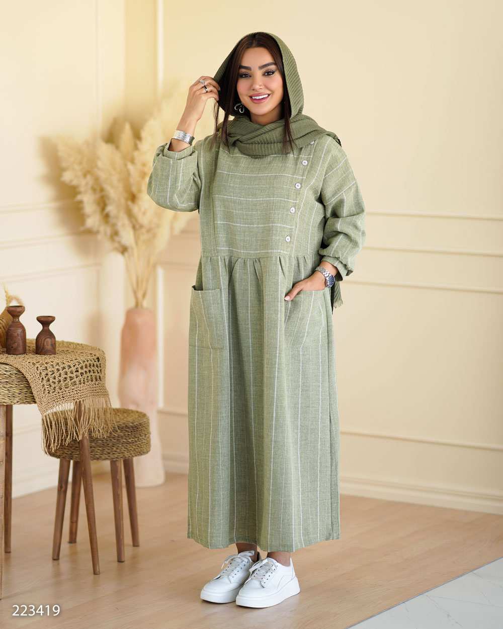کفتان زنانه مدل نیاوش السانا Elsana کد 2234