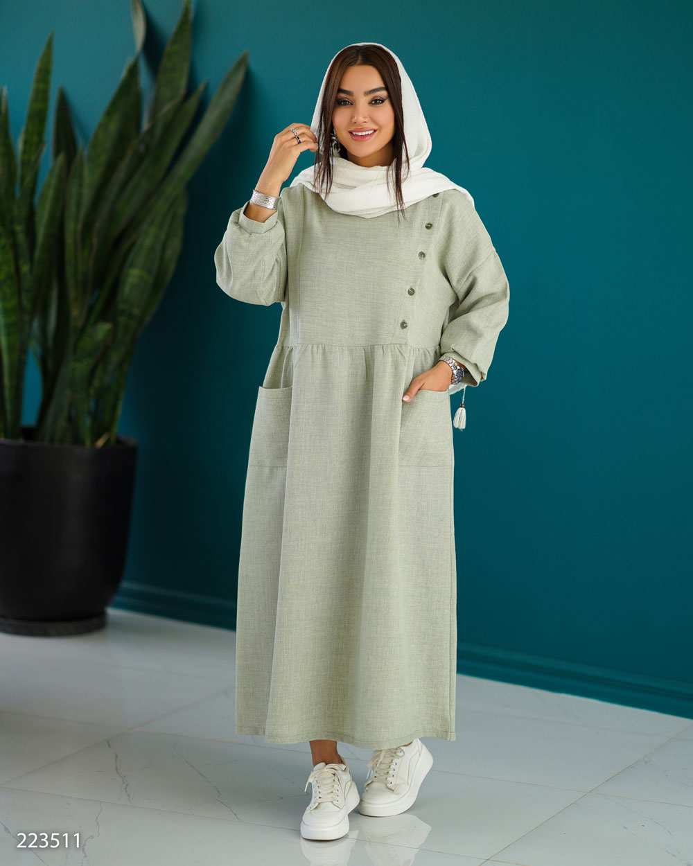 کفتان زنانه مدل رایمن السانا Elsana کد 2235