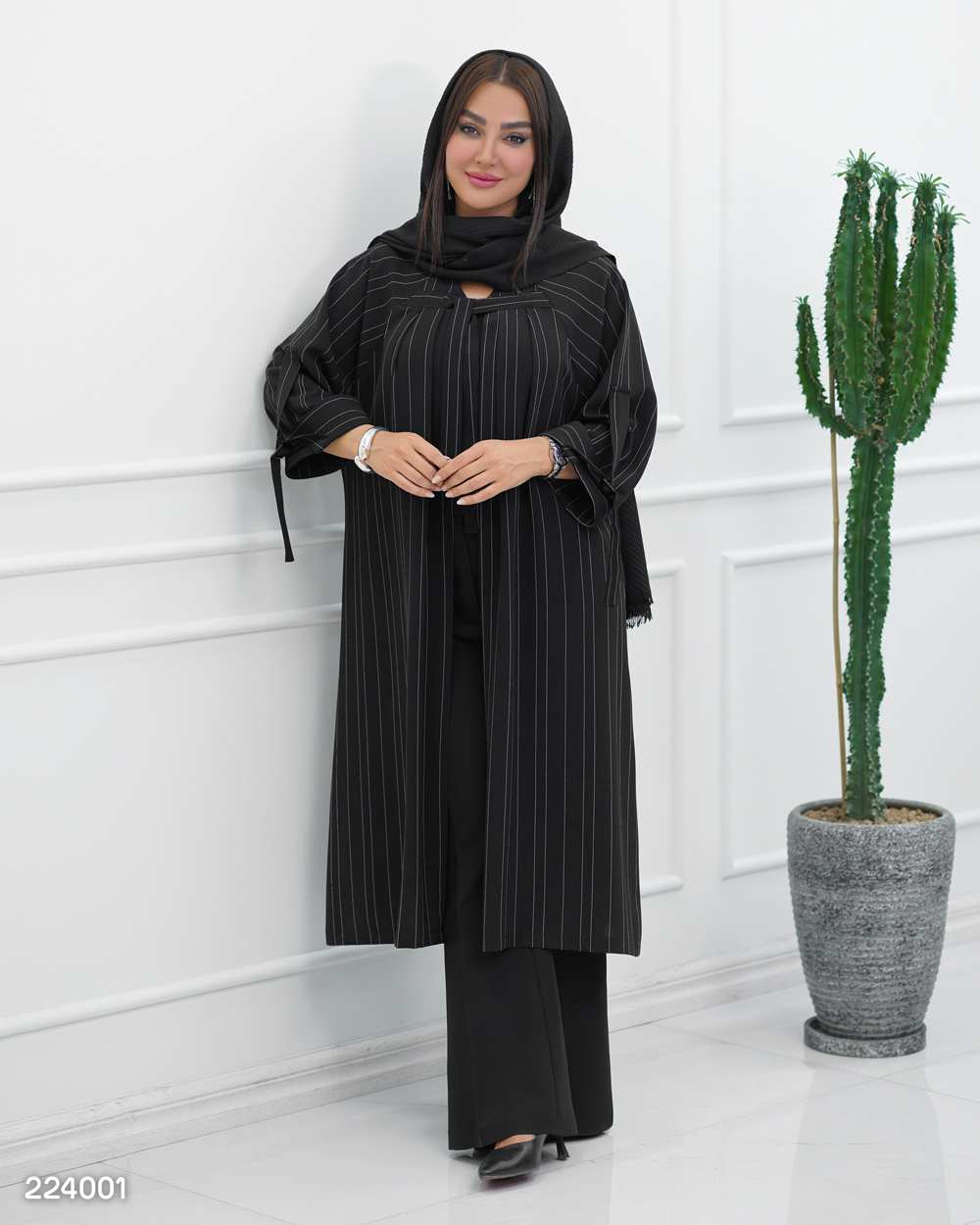 مانتو زنانه مدل سرین السانا Elsana کد 2240