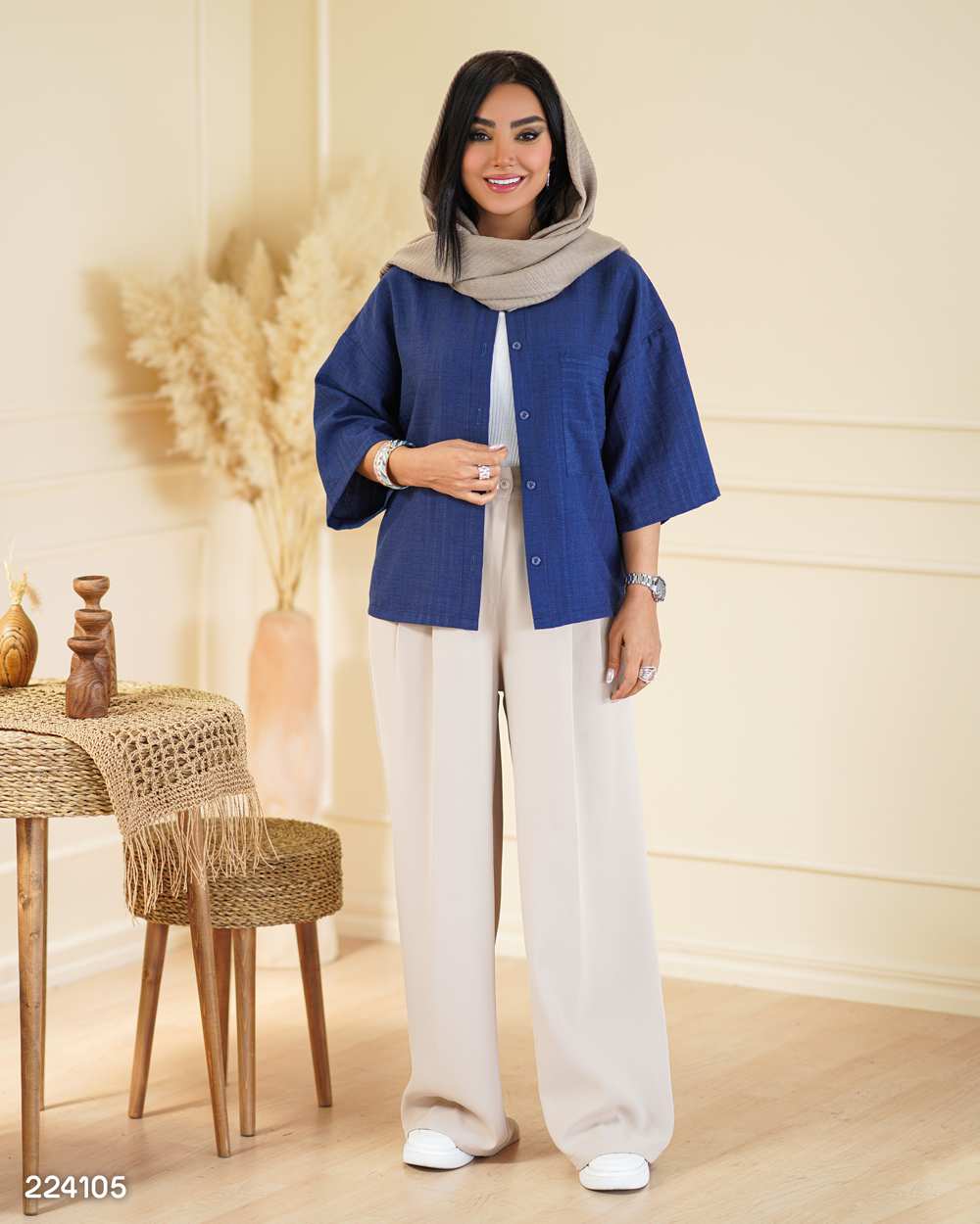 شومیز زنانه مدل سارال السانا Elsana کد 2241