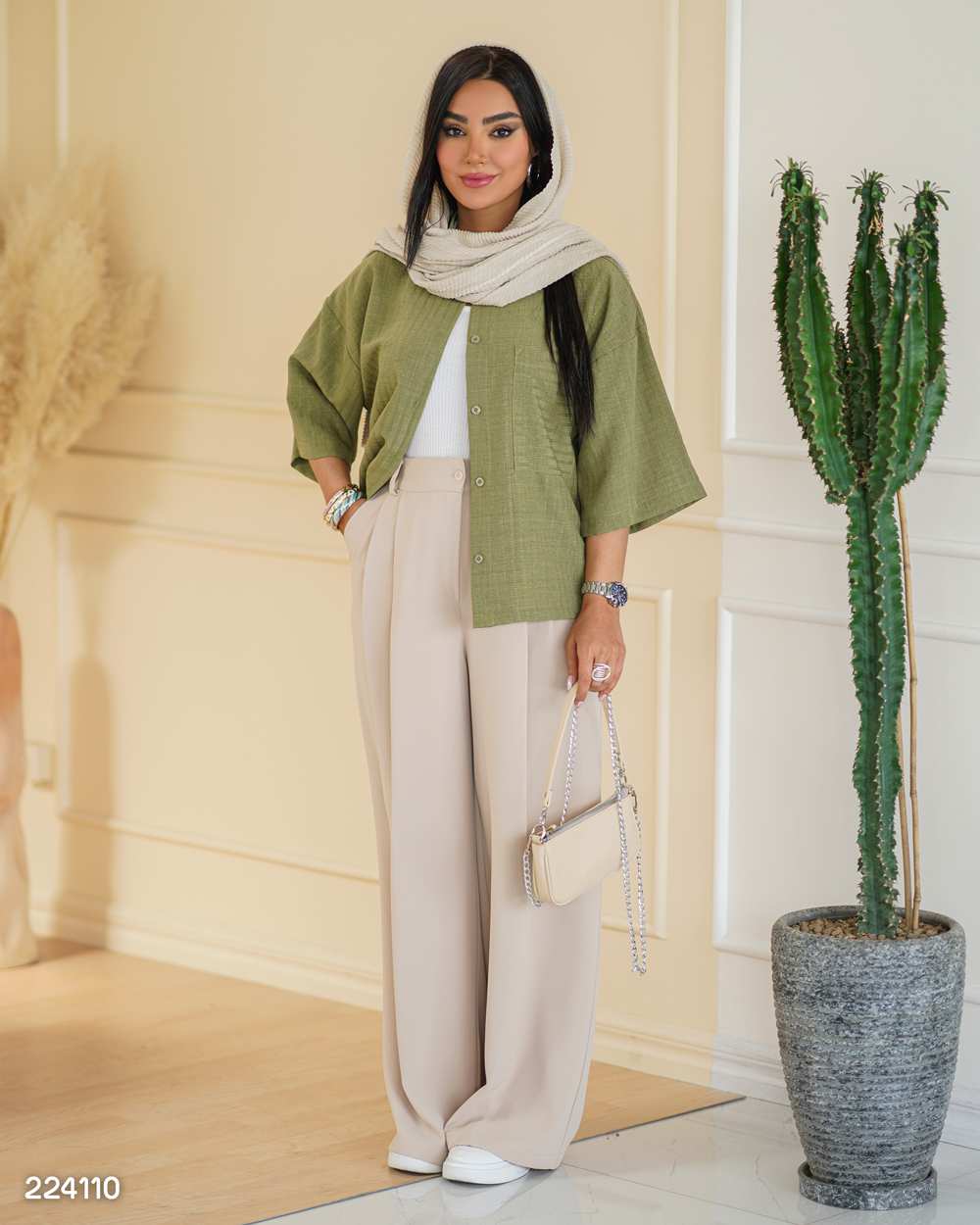 شومیز زنانه مدل سارال السانا Elsana کد 2241